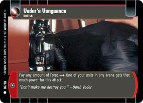 Vaders Vengeance - Foil